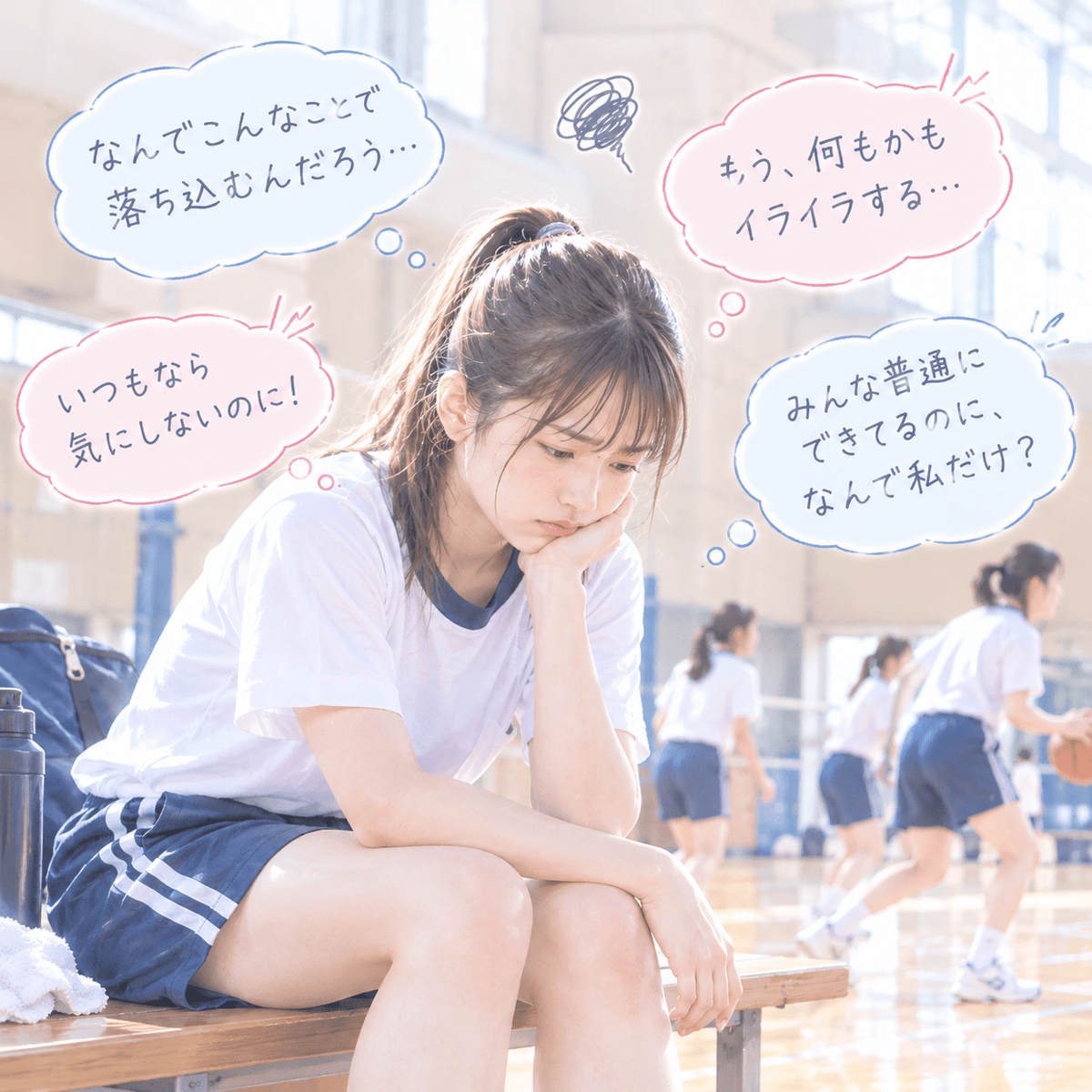 生理前にイライラするのはなぜ？部活中のPMSの原因と対策【アスリートの体験談】 - PlayS